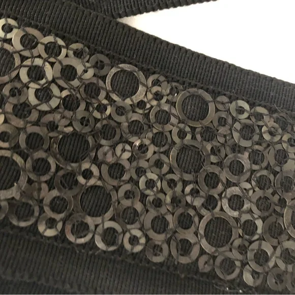 Club Monaco Black Embellished Belt - Picture 3 of 6